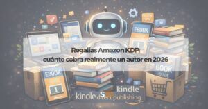 Regalías Amazon KDP cuánto cobra realmente un autor en 2026